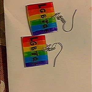 LGBTQ earrings